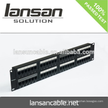 LANSAN Panneau de raccordement cat5e cat6 de haute qualité